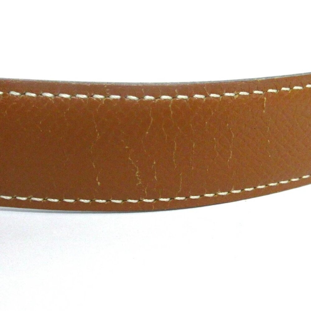 HERMES H Belt - Black Box Calf Square B Belt 524-060425 - Picture 7 of 8
